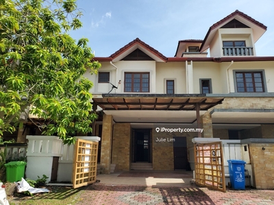 Double Storey Terrace With wide Opening Spacious Area with indoor pond