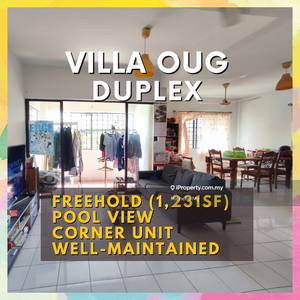 Freehold Duplex 2-Storey Condo (Corner Unit with Swimming Pool View)