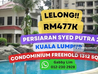 Lelong Super Cheap Condominium at Persiaran Syed Putra Kuala Lumpur