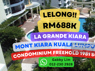 Lelong Super Cheap Condominium @ La Grande Kiara Mont Kiara KL
