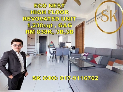 Renovated and high floor unit for sales