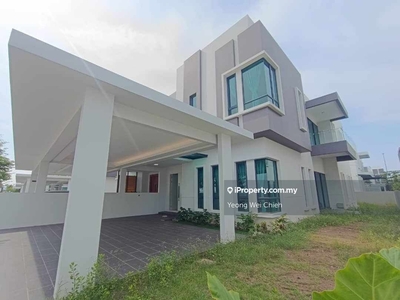Seaview New Semi D Padang Temu 8 Residence Fully Furnished Ujong Pasir
