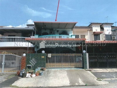Terrace House For Auction at Taman Menglembu Berlian