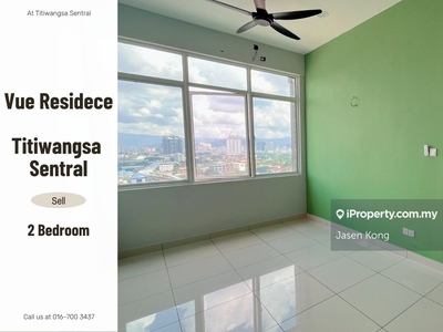 Vue Residence 2 bedroom For Sell Next to Hospital KL Near LRT Station