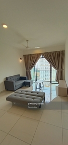 2-Car Parks (Sbs)-Mont residence Condo 1226sf 3-Rooms Fully Furnished