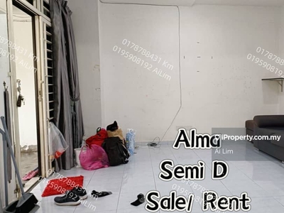 2 Storey Semi D For Rent / Sale At Alma