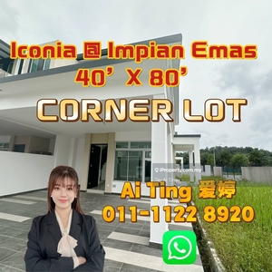 Corner Lot only rm950k! whatsapp for fast reply
