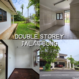 Double Storey Terrace House at Jalan Song