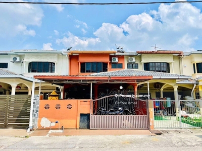 Double Storey Terrace House Jalan Batu Unjur Taman Bayu Perdana, Kla