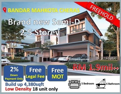 Free MOT New Project Bandar Mahkota Cheras