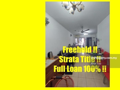 Freehold /Full Loan / Strata Title / Apartment / Sri Ehsan