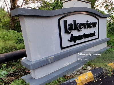 Lakeview Apartment Selayang, Actual, Renovated, Low Deposit, 100%Loan