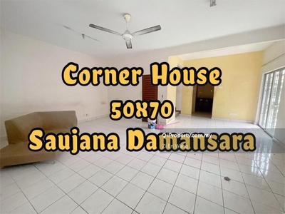 Limited Corner Lot, 2,5sty Saujana Damansara, Damansara Damai