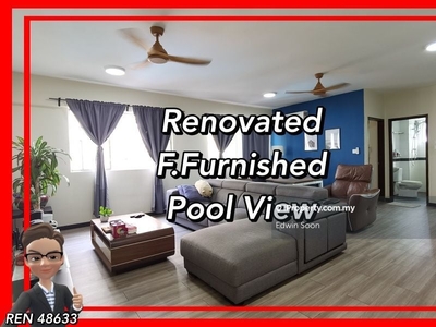 Renovated / Fully furnished / Low Floor / Non Bumi
