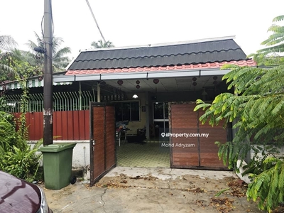 Single Storey End Lot Pekan Meru Klang for Sale