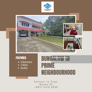 Bungalow in Prime Neighbourhood