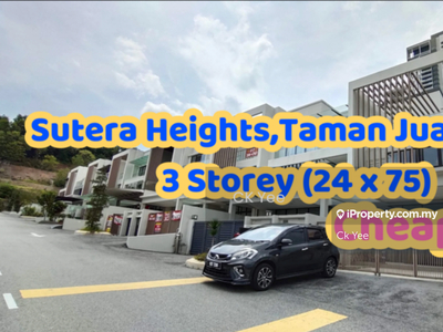 Cheapest In Market 3-Storey Sutera Heights Cheras