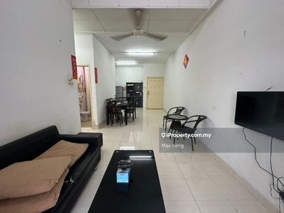 Full Loan Kipark Apartment Tampoi High Floor Fully Furnished G&G