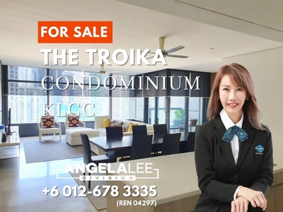 KLCC The Troika Condo 2,347sf 3+1 Bedroom for Rent