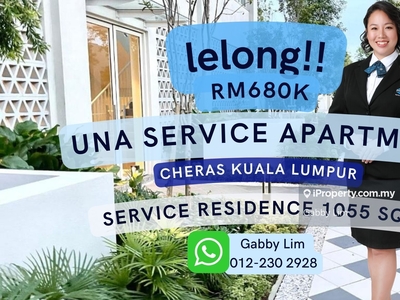 Lelong Super Cheap Service Residence @ Una Cheras Kuala Lumpur