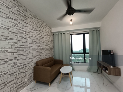 Mid Flr -All brand new fully furnished 2 rooms unit for Rent