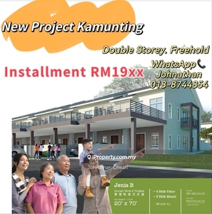 New Freehold Project Double Storey Kamunting