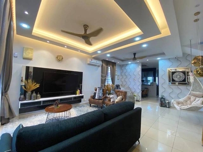 NICE INTERIOR DESIGN❗️ END LOT Bandar Putera 2 House For Sale MURAH