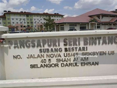 Pangsapuri seri bintang 1st floor subang bestari dash highway mrt