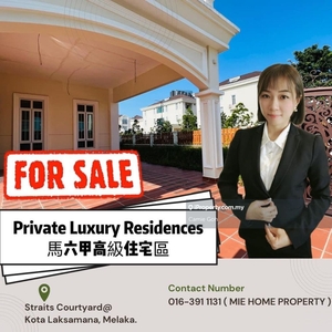 Straits courtyard residences 3 storey private luxury bungalow