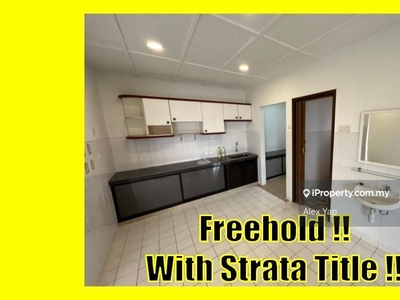 Strata Title/ 100% Full Loan/ Low Downpayment/ Apartment/ Kepong