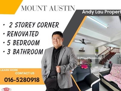 Taman Mount Austin Double Storey Corner For Sale