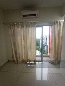 Vacant now studio with partition room low rental