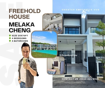 Vito Melaka Cheng Freehold House near Krubong Taman Merdeka