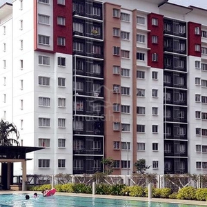 【 100% LOAN 】Seri Jati Apartment 813sf Setia Alam BELOW MARKET PRICE