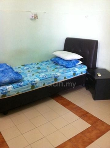 Furnished Small Room with ceiling fan @ Indah Villa Condo