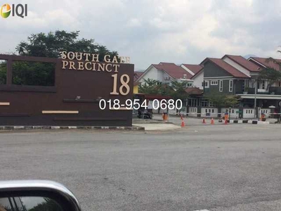 Double Storey @ South Gate Precint 18, Pengkalan [ Fully Furnished ]
