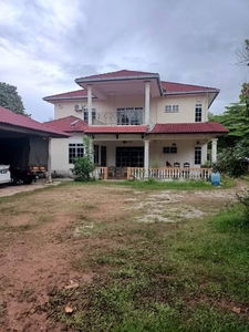 FACING MAIN ROAD, Tanah 1 EKAR dengan Banglo, Parit Perupok, Muar