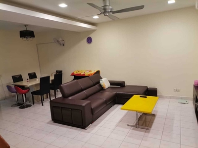 Taman Segar Perdana, Cheras, Selangor 2 Storey House For Rent!! Fully Furnished, Nearby MRT