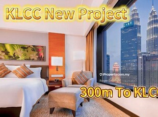 Freehold 100m to KLCC Fully Furnished. 400m To MRT Station