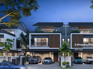 Freehold New 3 Storey Semi D, Individual Title, Modern Design Home