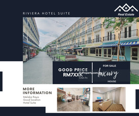 Fully Furnish Riviera Suite Condo Pulau Melaka Raya Melaka