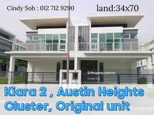 Kiara 2, Austin Heights @Mount Austin Cluster House for Sale