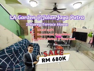 La Garden Jaya Putra Double Storey Terrace House