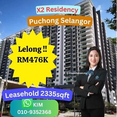 Lelong Condo X2 Residency Puchong Selangor