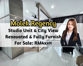 Molek Regency, Studio Unit, Renovated Unit, Fully Furnished, City View