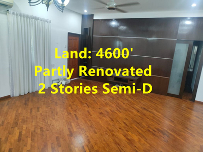 Jalan Batu Bukit - 2 Stories Semi-D - Land:4600' - Fully Renovated