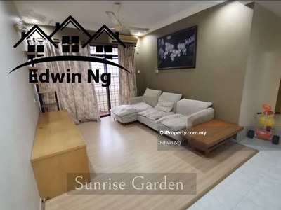 Sunrise Garden Condominium, Furnished & Renovated, Well Maintained