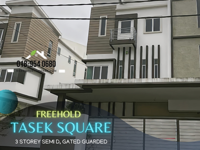 3 Storey Semi-D Tasek Square Ipoh (Freehold)