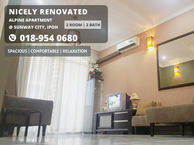 Alpine Village Apartment (FULLY RENOVATED), Sunway City Ipoh