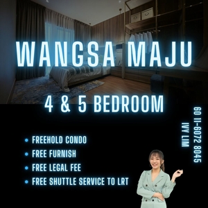 Altris Residence, Wangsa Maju, Kuala Lumpur, Freehold, New Condo, 4 & 5 Bedroom, 0% Down Payment, Cash Back
